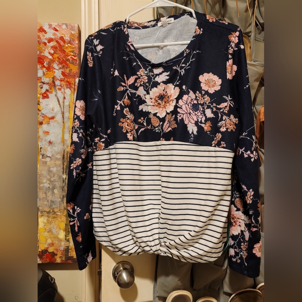 Boyfriend junior sized XL blouse